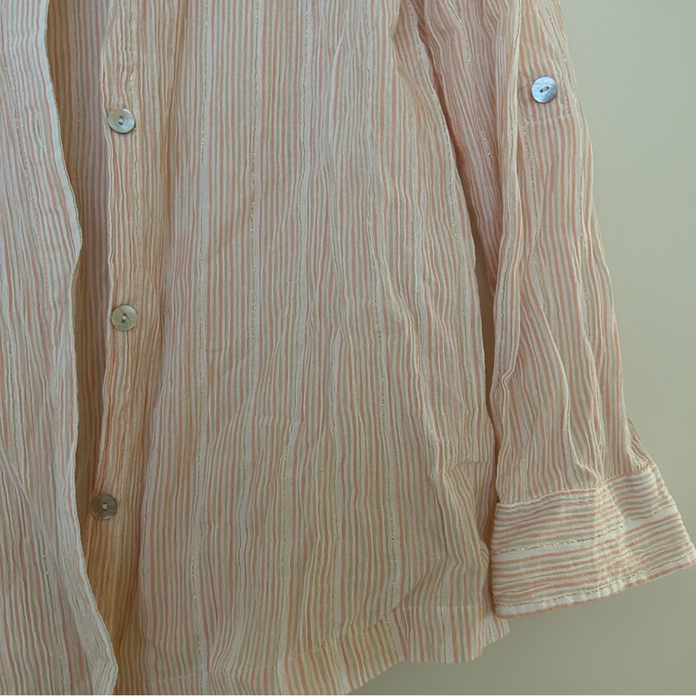 Additions By Chicos Collared Button Down Shirt - image 3